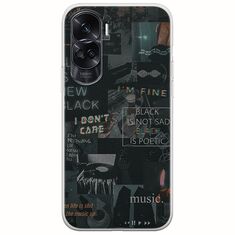 Aesthetic Black Honor 90 Lite 5G Flexible TPU (Διάφανη Σιλικόνη)