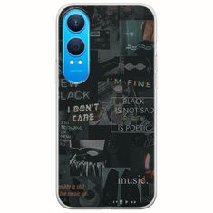 Aesthetic Black OnePlus Nord CE4 Lite 5G Flexible TPU (Διάφανη Σιλικόνη)