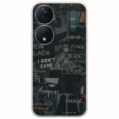 Aesthetic Black Honor X7b Flexible TPU (Διάφανη Σιλικόνη)