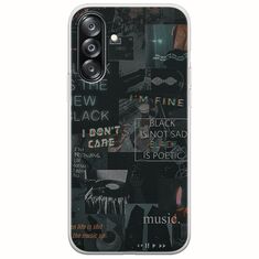 Aesthetic Black Samsung Galaxy A26 5G  Flexible TPU (Διάφανη Σιλικόνη)