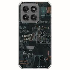 Aesthetic Black Motorola Edge 60 Pro 5G Flexible TPU (Διάφανη Σιλικόνη)
