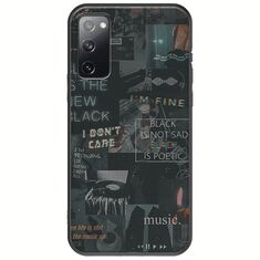Aesthetic Black Samsung Galaxy S20 Black TPU (Μαύρη Σιλικόνη)