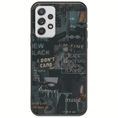 Aesthetic Black Samsung Galaxy A32 5G Black TPU (Μαύρη Σιλικόνη)