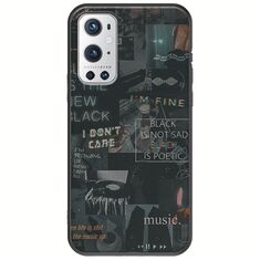 Aesthetic Black OnePlus 9 Pro Black TPU (Μαύρη Σιλικόνη)