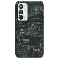Aesthetic Black Realme GT Master Edition Black TPU (Μαύρη Σιλικόνη)
