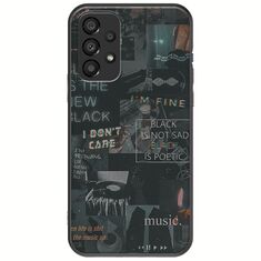 Aesthetic Black Samsung Galaxy A13 4G Black TPU (Μαύρη Σιλικόνη)