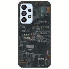 Aesthetic Black Samsung Galaxy A53 5G Black TPU (Μαύρη Σιλικόνη)