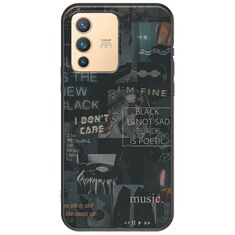 Aesthetic Black Vivo V23 5G Black TPU (Μαύρη Σιλικόνη)