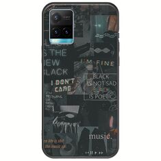 Aesthetic Black Vivo Y33s Black TPU (Μαύρη Σιλικόνη)