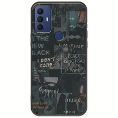 Aesthetic Black TCL 305 / 306 / 30E / 30SE Black TPU (Μαύρη Σιλικόνη)