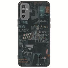Aesthetic Black Samsung Galaxy M13 4G Black TPU (Μαύρη Σιλικόνη)