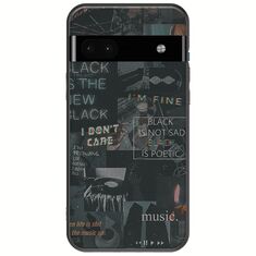 Aesthetic Black Google Pixel 6a 5G Black TPU (Μαύρη Σιλικόνη)
