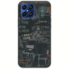 Aesthetic Black Honor X8 Black TPU (Μαύρη Σιλικόνη)