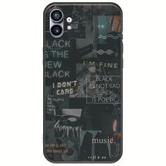 Aesthetic Black Nothing Phone (1) Black TPU (Μαύρη Σιλικόνη)