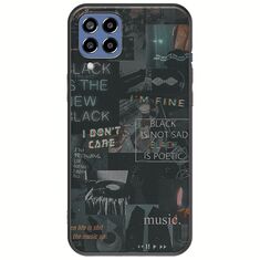 Aesthetic Black Samsung Galaxy M33 5G Black TPU (Μαύρη Σιλικόνη)