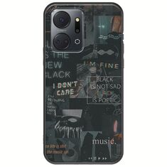 Aesthetic Black Honor X7a Black TPU (Μαύρη Σιλικόνη)