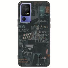 Aesthetic Black TCL 40 SE Black TPU (Μαύρη Σιλικόνη)