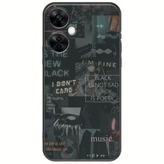 Aesthetic Black OnePlus Nord CE 3 Lite 5G Black TPU (Μαύρη Σιλικόνη)