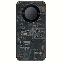 Aesthetic Black Honor Magic 5 Lite 5G Black TPU (Μαύρη Σιλικόνη)