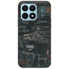 Aesthetic Black Honor X8a Black TPU (Μαύρη Σιλικόνη)