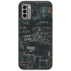 Aesthetic Black Nokia G22 Black TPU (Μαύρη Σιλικόνη)