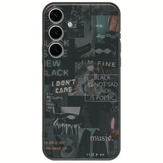 Aesthetic Black Samsung Galaxy A35 5G Black TPU (Μαύρη Σιλικόνη)
