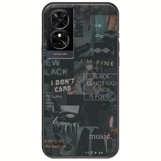 Aesthetic Black TCL 50 SE Black TPU (Μαύρη Σιλικόνη)