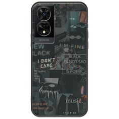 Aesthetic Black TCL 505 Black TPU (Μαύρη Σιλικόνη)