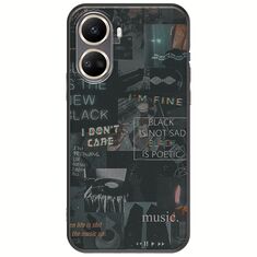 Aesthetic Black Huawei Nova 10 SE Black TPU (Μαύρη Σιλικόνη)