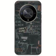 Aesthetic Black Honor Magic 6 Lite 5G Black TPU (Μαύρη Σιλικόνη)
