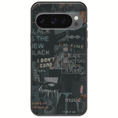 Aesthetic Black Google Pixel 9 5G Black TPU (Μαύρη Σιλικόνη)