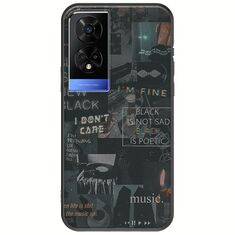 Aesthetic Black TCL 50 5G Black TPU (Μαύρη Σιλικόνη)