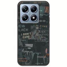 Aesthetic Black Xiaomi 14T Pro 5G Black TPU (Μαύρη Σιλικόνη)