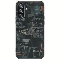 Aesthetic Black Samsung Galaxy A26 5G  Black TPU (Μαύρη Σιλικόνη)