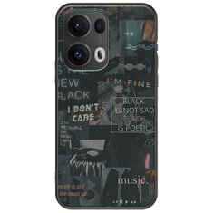 Aesthetic Black Oppo Reno 13 Pro 5G Black TPU (Μαύρη Σιλικόνη)