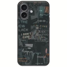Aesthetic Black iPhone 17 Black TPU (Μαύρη Σιλικόνη)