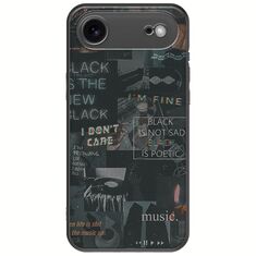 Aesthetic Black iPhone Air Black TPU (Μαύρη Σιλικόνη)