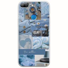 Aesthetic Blue Huawei Honor 9 Lite Flexible TPU (Διάφανη Σιλικόνη)
