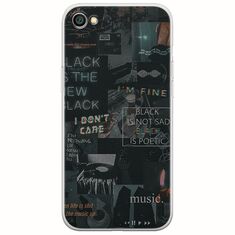 Aesthetic Black Xiaomi Redmi Note 5A Standard Flexible TPU (Διάφανη Σιλικόνη)