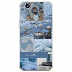 Aesthetic Blue Google Pixel 2 Flexible TPU (Διάφανη Σιλικόνη)