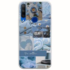 Aesthetic Blue Huawei Honor 20 Lite Flexible TPU (Διάφανη Σιλικόνη)