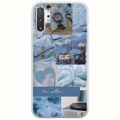 Aesthetic Blue Samsung Galaxy Note 10 Plus Flexible TPU (Διάφανη Σιλικόνη)