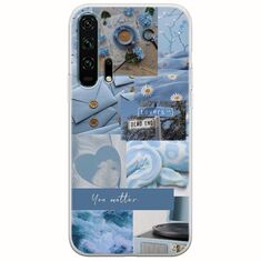 Aesthetic Blue Huawei Honor 20 Pro Flexible TPU (Διάφανη Σιλικόνη)