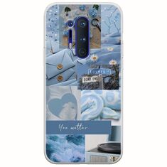 Aesthetic Blue OnePlus 8 Pro Flexible TPU (Διάφανη Σιλικόνη)