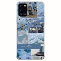 Aesthetic Blue Samsung Galaxy A31 Flexible TPU (Διάφανη Σιλικόνη)