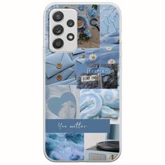 Aesthetic Blue Samsung Galaxy A32 5G Flexible TPU (Διάφανη Σιλικόνη)
