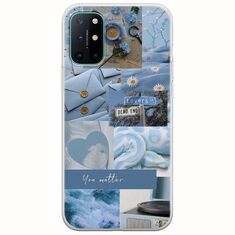 Aesthetic Blue OnePlus 8T Flexible TPU (Διάφανη Σιλικόνη)