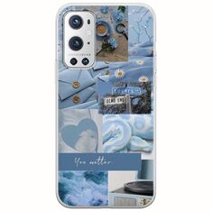 Aesthetic Blue OnePlus 9 Pro Flexible TPU (Διάφανη Σιλικόνη)