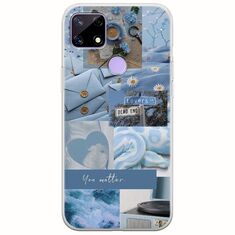 Aesthetic Blue Realme C21 Flexible TPU (Διάφανη Σιλικόνη)