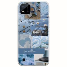Aesthetic Blue Realme C11 2021 Flexible TPU (Διάφανη Σιλικόνη)